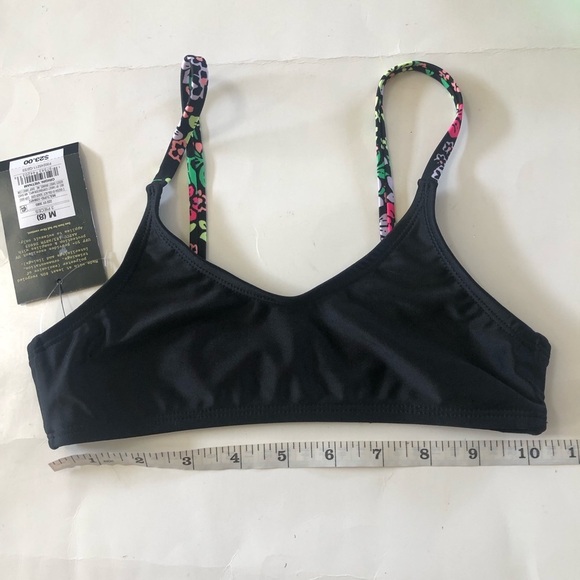 Bundle 3Pc Art Class Black Bralette Floral Bikinis Swimwear Set Size M8 - Picture 3 of 12